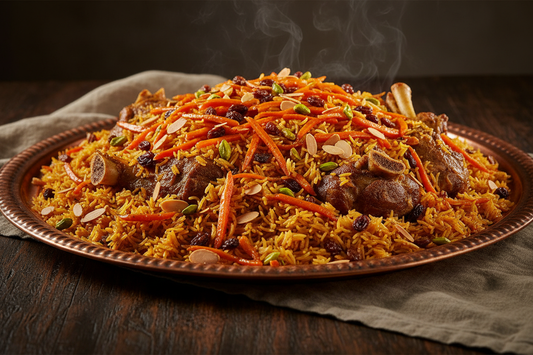 Qabili Palaw – tradiční afghánský rýžový pokrm (recept krok za krokem)