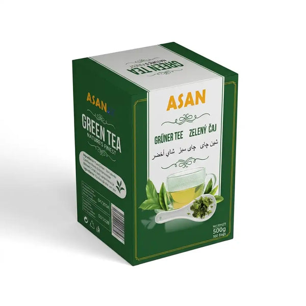 Asan Premium Loose Leaf Green Tea | 500g Bulk Pack