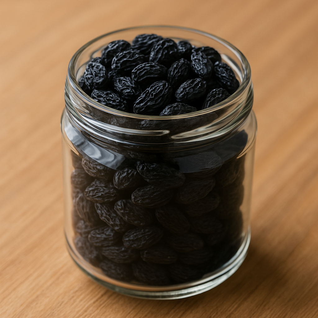 Rozinky černé | Vysoce kvalitní a lahodné | Afghan Black Raisins | 1 KG