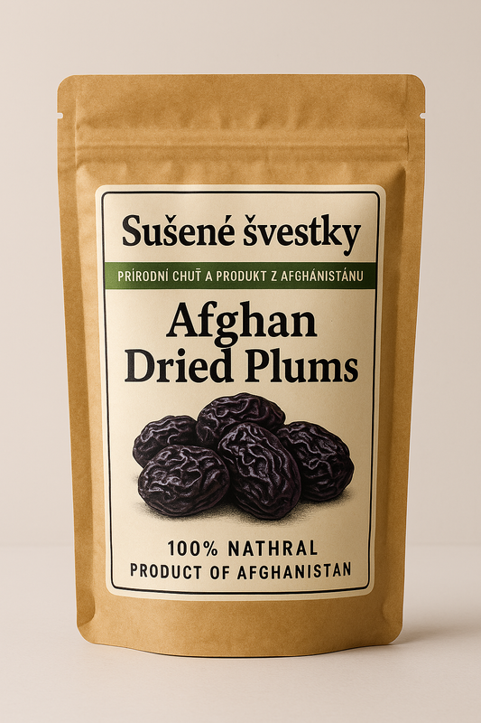 Afghánské sušené švestky (Afghan Dried Plums) | 250 gramová krabice