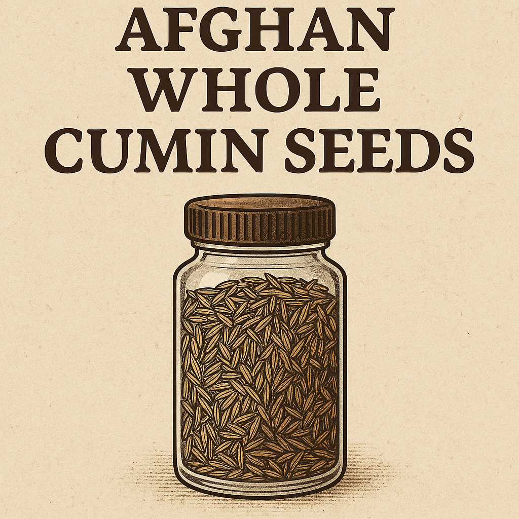 Afghánský kmín – celá semínka (Afghan Whole Cumin Seeds) | 400 g