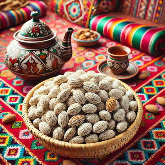 Afghánský Nuqal | Sladká obalená mandle (Nuqal) | 400G Afghan Nuqal Sweet with Alomnds