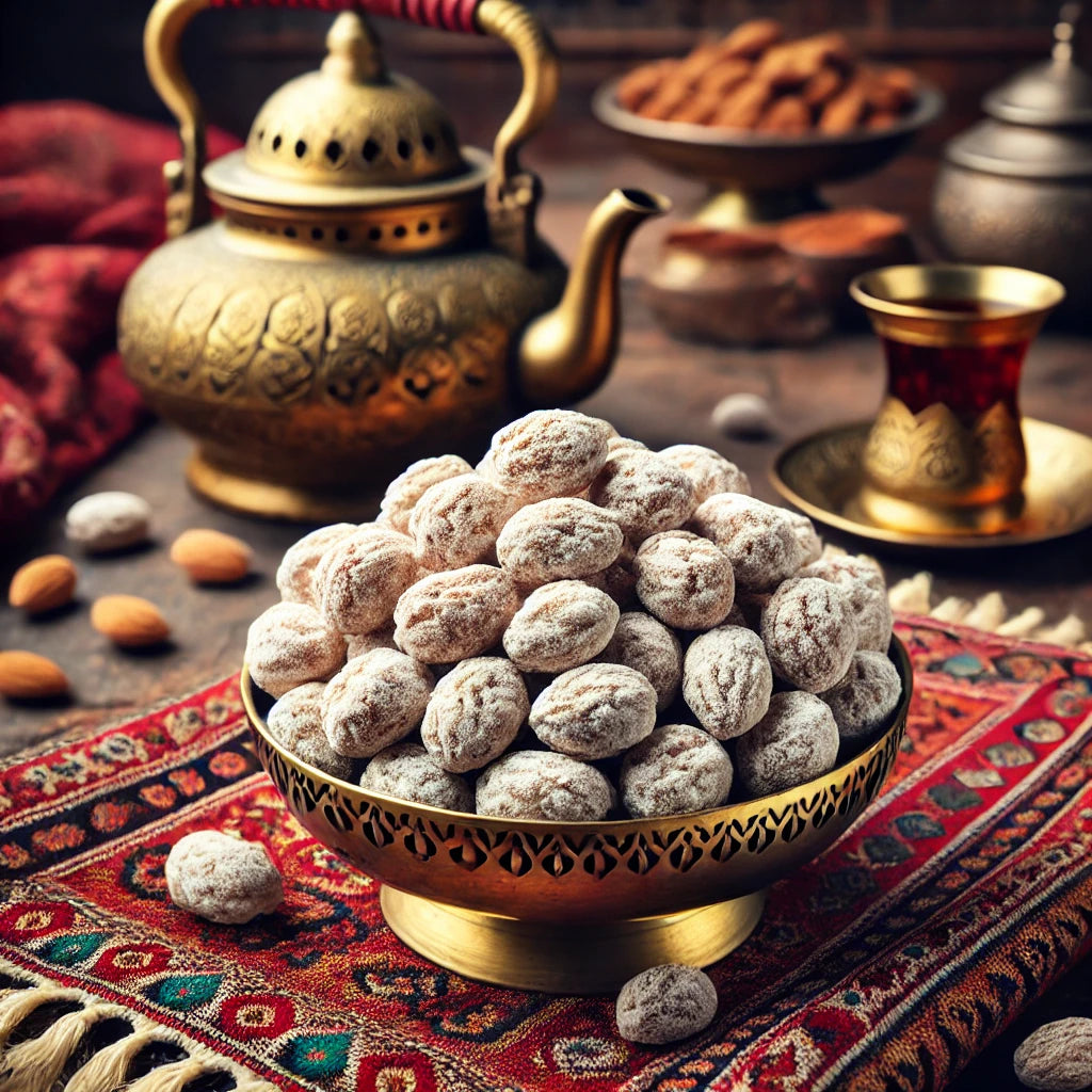 Afghánský Nuqal | Sladká obalená mandle (Nuqal) | 400G Afghan Nuqal Sweet with Alomnds