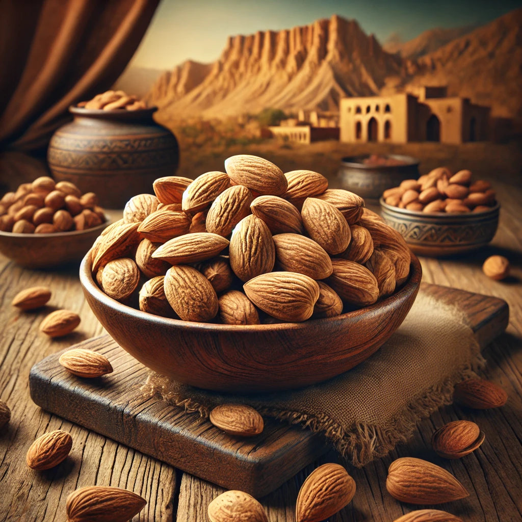 Satarbaye mandle s měkkou skořápkou | 400 gramů Satarbaye Almonds with Soft Shell