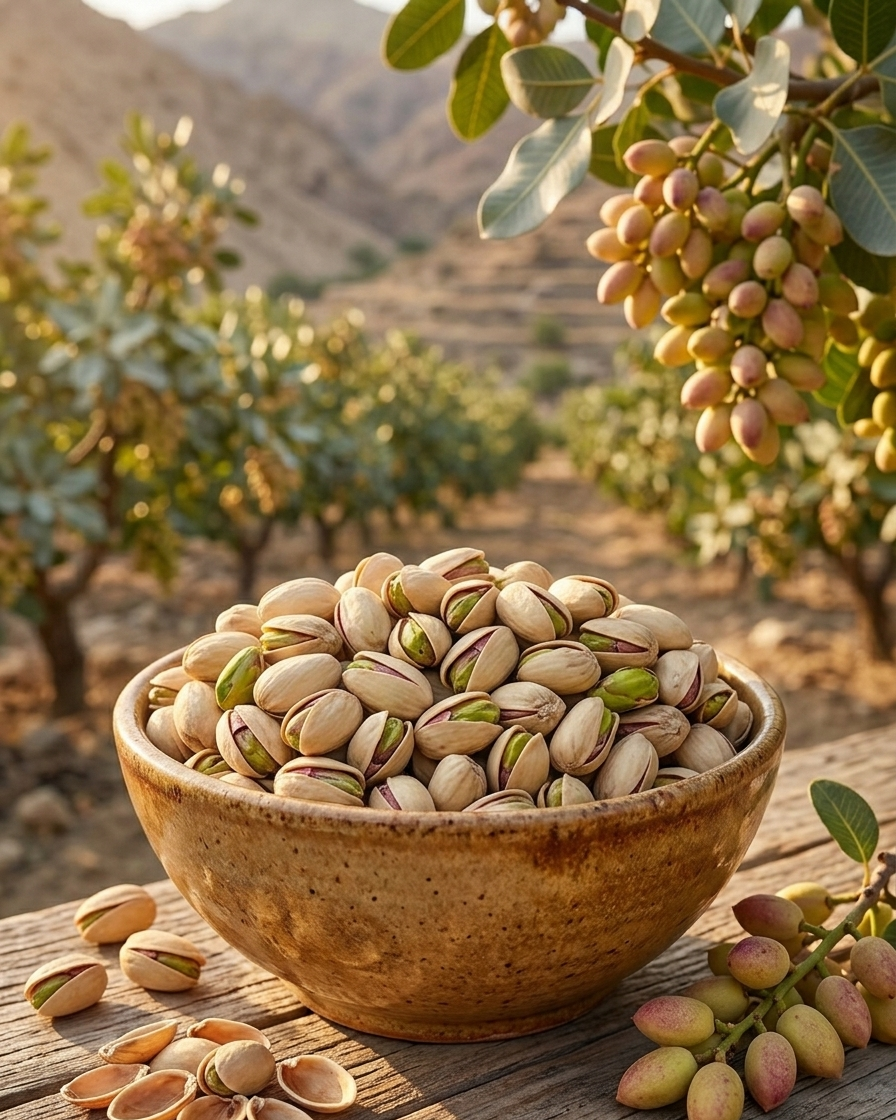 Afghan Pistachios Premium Natural (400 g) | Wild Shomali Pistachios