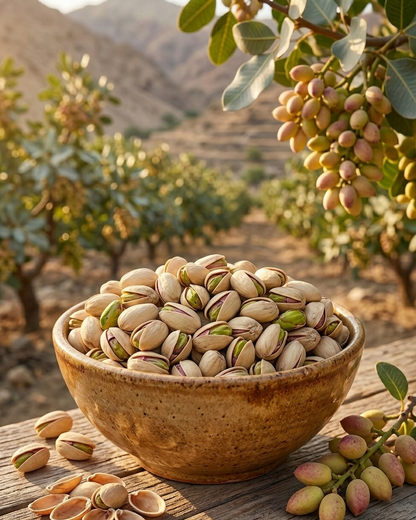 Afghan Pistachios Premium Natural (400 g) | Wild Shomali Pistachios