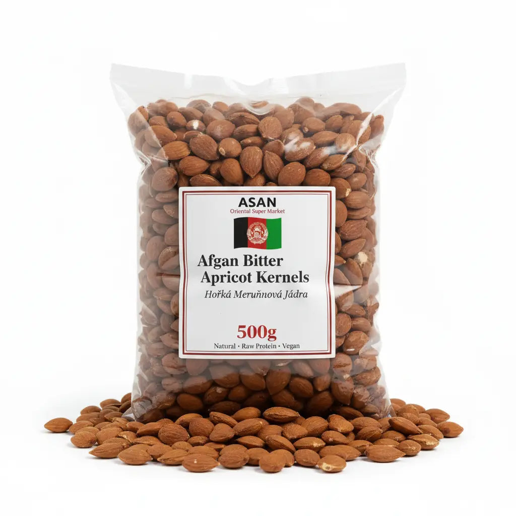 Afghan Natural Bitter Apricot Kernels (500g) – 100% Raw & Authentic Wild Seeds
