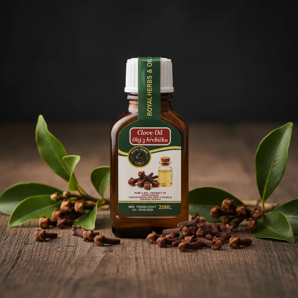 Afghan Clove Oil from dried cloves tree branches and flower buds – pure natural clove oil 30ml
