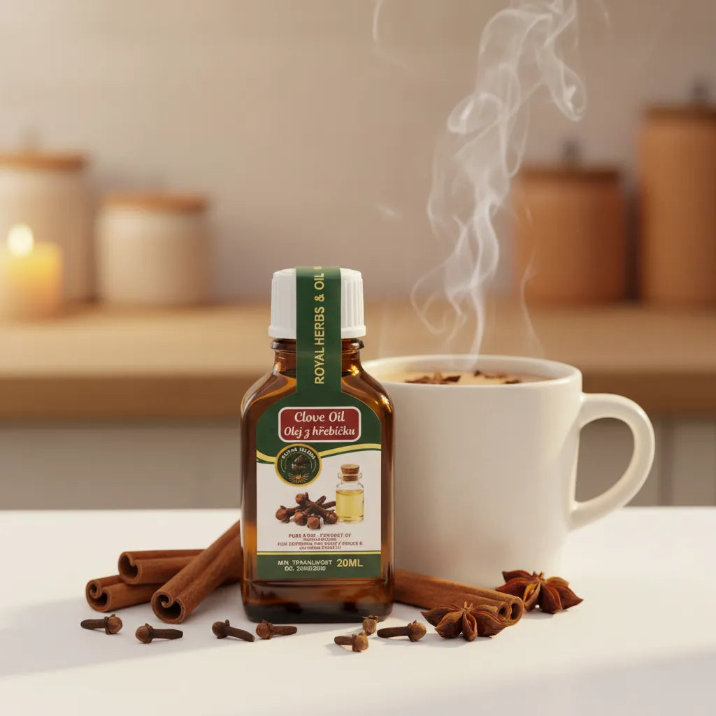 Premium Afghan Clove Oil for spiced chai and digestive wellness – aromatic cooking oil 30ml
