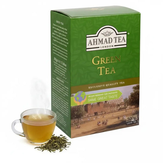 Ahmad Green Tea 500g – Premium Loose Leaf Green Tea