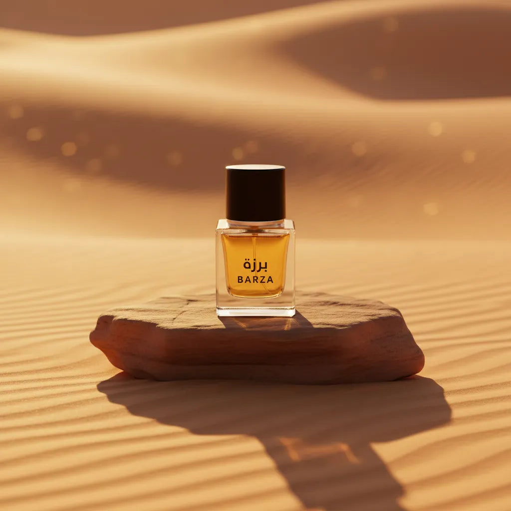BARZA BOON Perfumes luxury Arabic oriental fragrance – desert editorial, buy in Prague, Asan Oriental Supermarket Czech Republic
