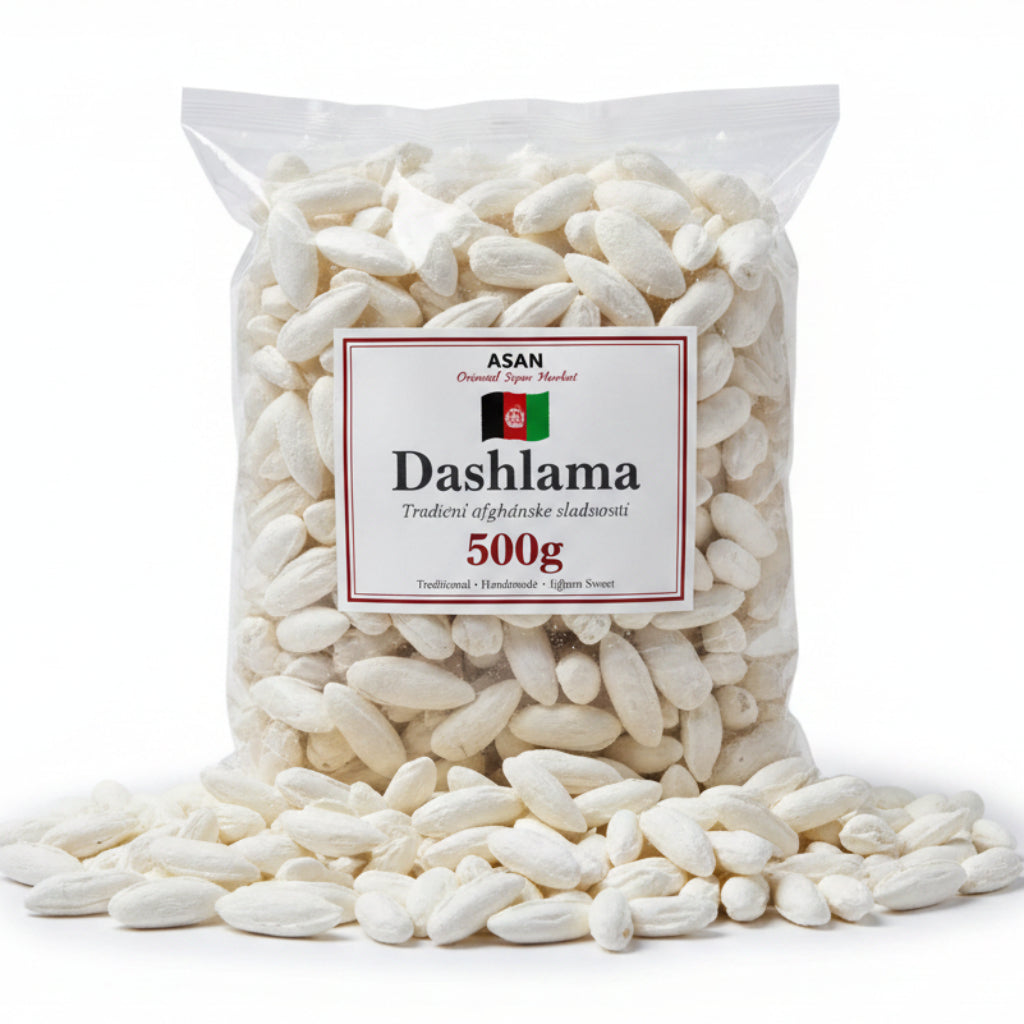 Tradiční afghánská sladkost Dashlama - Traditional Afghan Dashlama Sweet 500g pack from Asan Shop