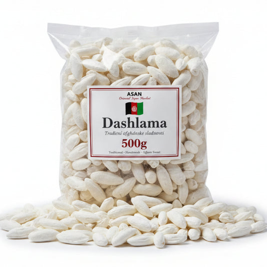 Tradiční afghánská sladkost Dashlama - Traditional Afghan Dashlama Sweet 500g pack from Asan Shop