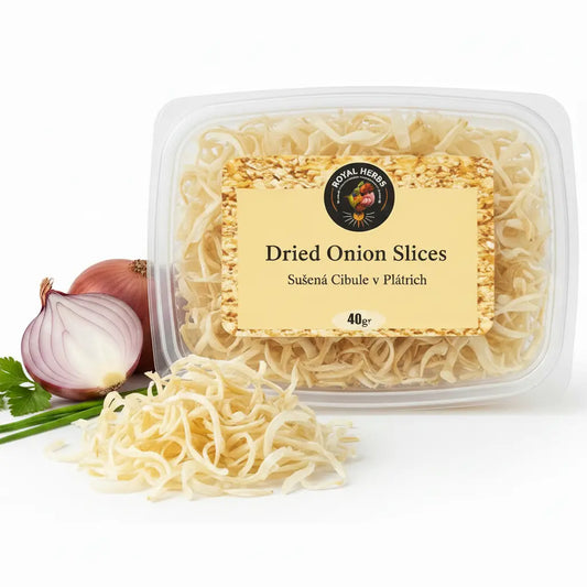 A box of dried Afghan onion 