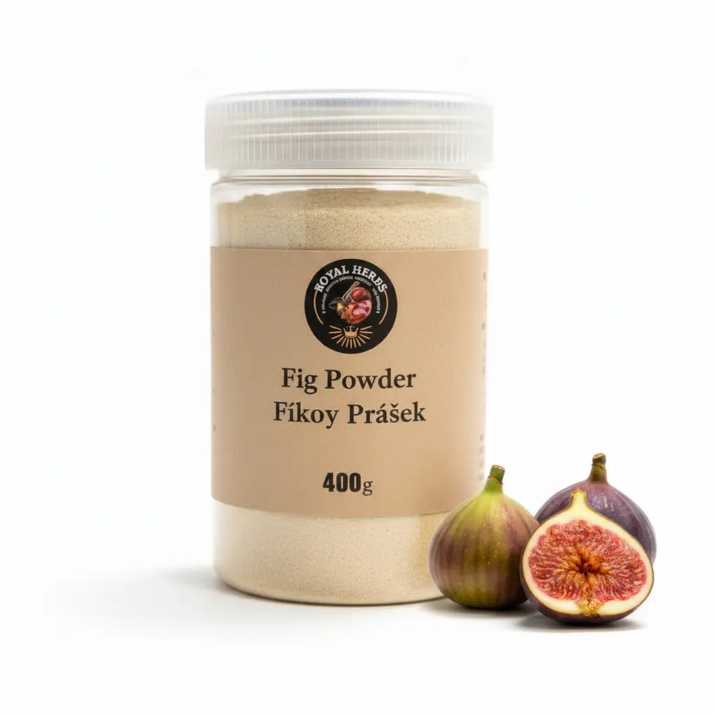 Přírodní fíkový prášek - Premium Dehydrated Fig Powder 400g pack from asanshop.cz