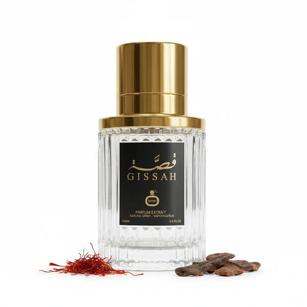 OUD Eau de Parfum 100ml by Gissah Imperial Collection – authentic Arabian oud fragrance with saffron and jasmine, available in Czech Republic

