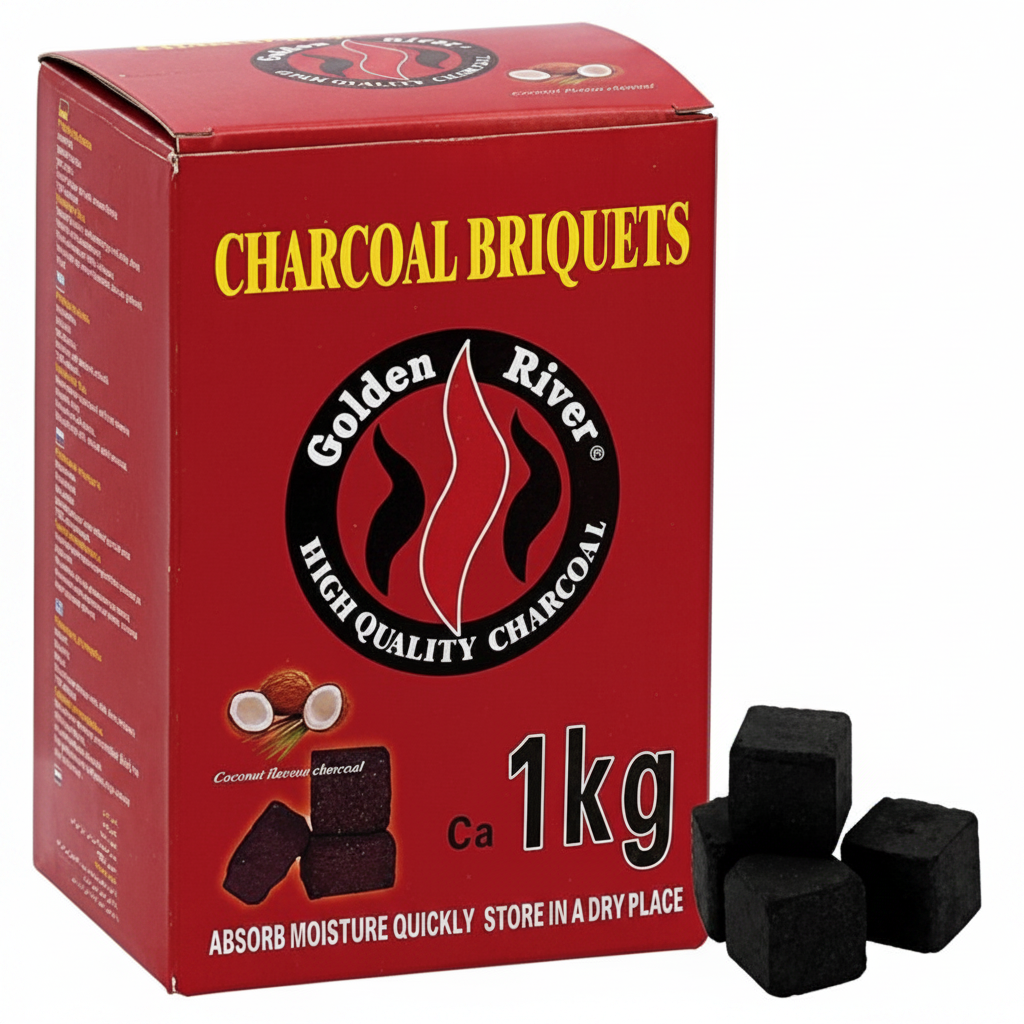 Golden River Coconut Charcoal Hero Image