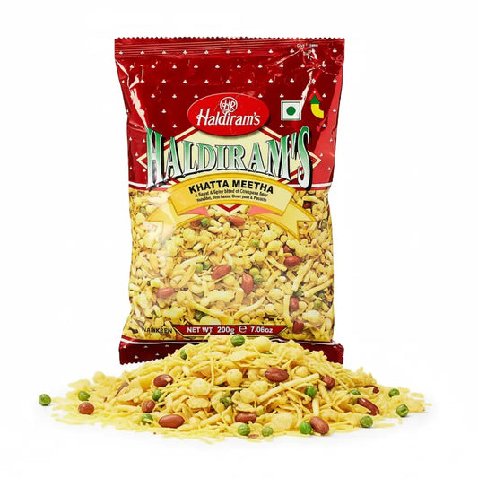 Haldiram's Khatta Meetha 200g – Sweet & Spicy Indian Namkeen Snack