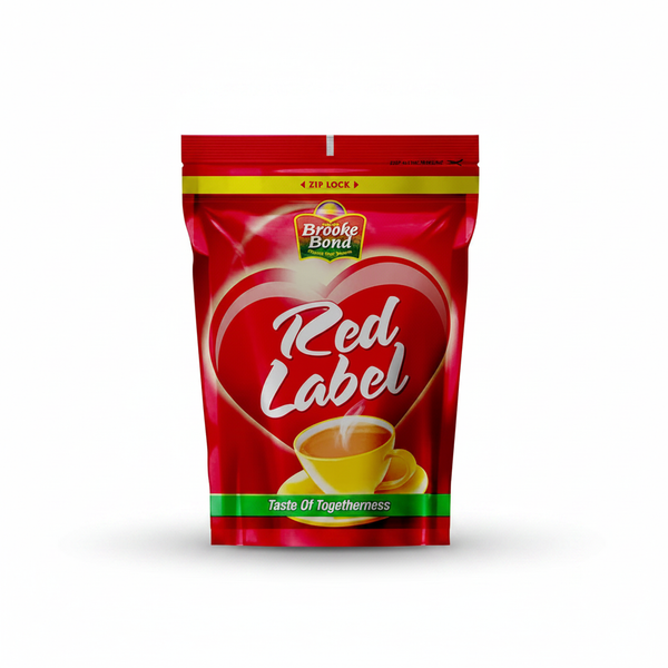 Red Label Brooke Bond Black Tea - studio hero shot - Asan Oriental Supermarket Prague