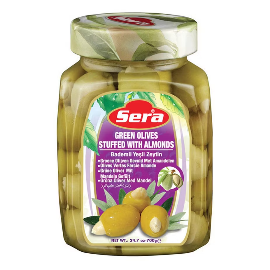 Sera Yeşil Zeytin 700g – Turkish Green Olives