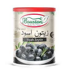 Boustan Siyah Zeytin 880g – Black Olives Tin