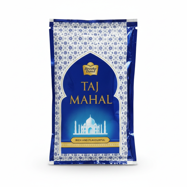 Taj Mahal Tea 500g - blue and white package - Asan Oriental Supermarket Prague