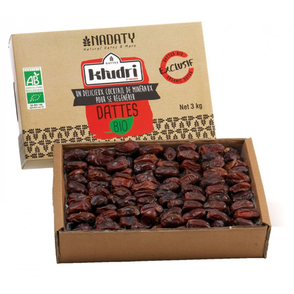 Khudri Dates 3kg – Organic Bio Arabian Dates | Nadaty | Khudri Datle | Buy Prague | Asan