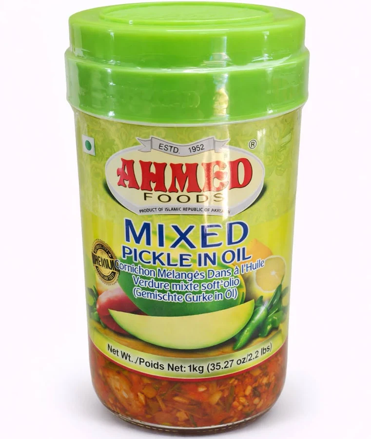 Ahmed Foods Mixed Pickle in Oil 1kg – Pakistani Achar