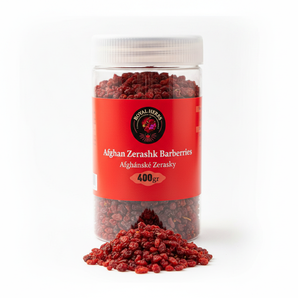 Afghan Zerashk Barberries – Royal Herbs Style Jar 400g
