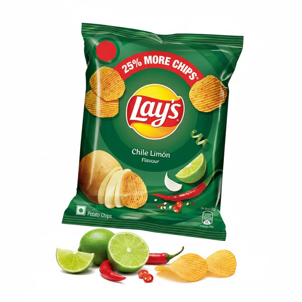 Lay's Chile Lemon 50g – Tangy Chilli Lemon Potato Crisps