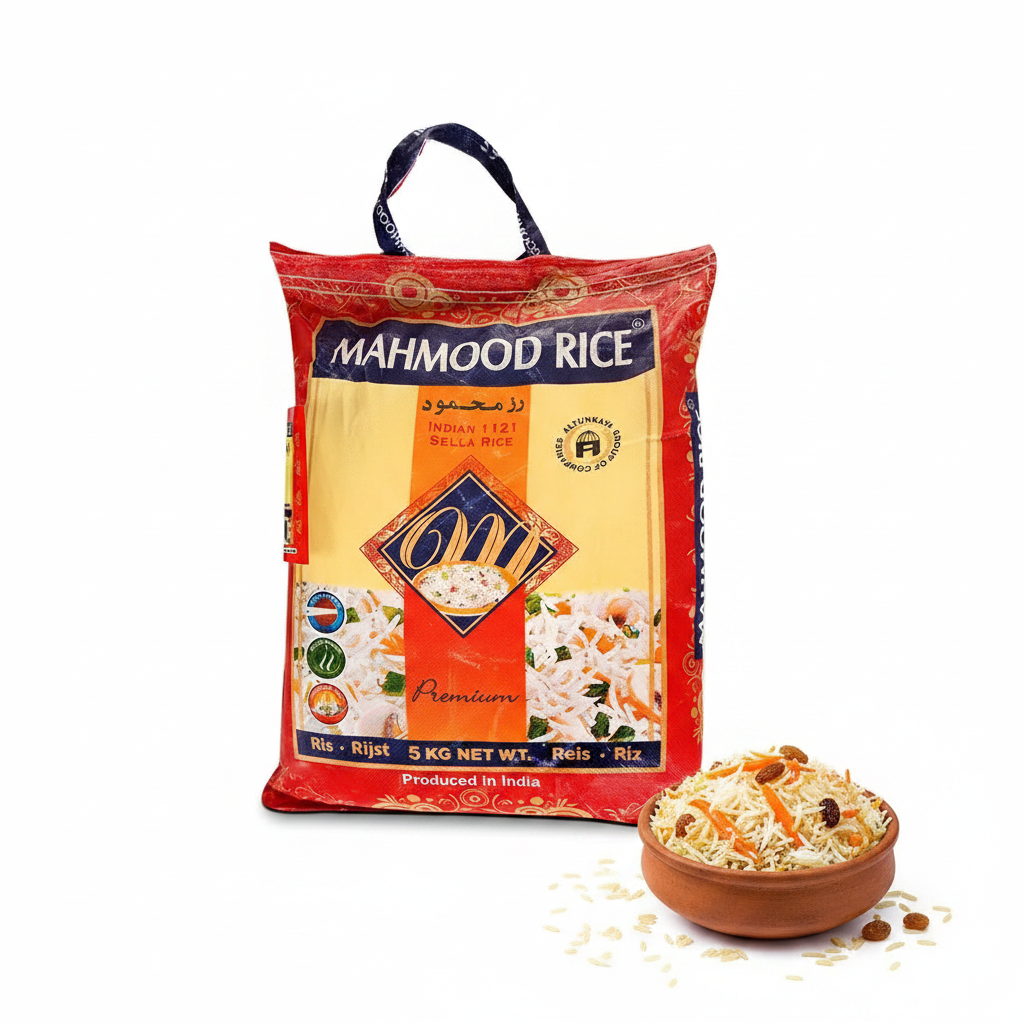 Mahmood Long Grain Sella Basmati Rice 5kg
