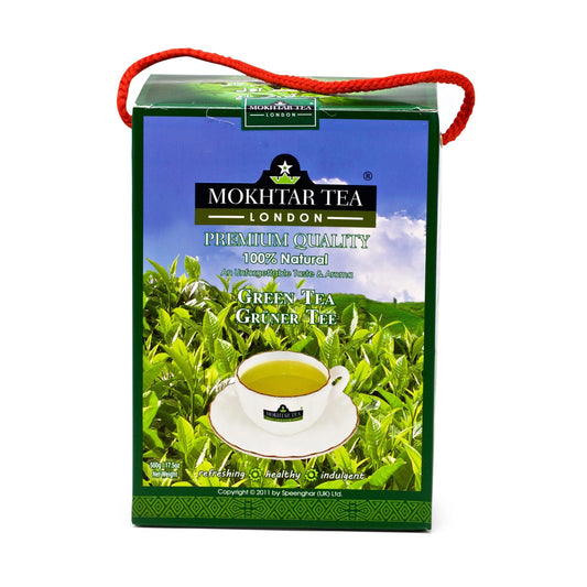 Mukhtar Zelený Sypaný Čaj | 500 g Mukhtar Green Loose Tea