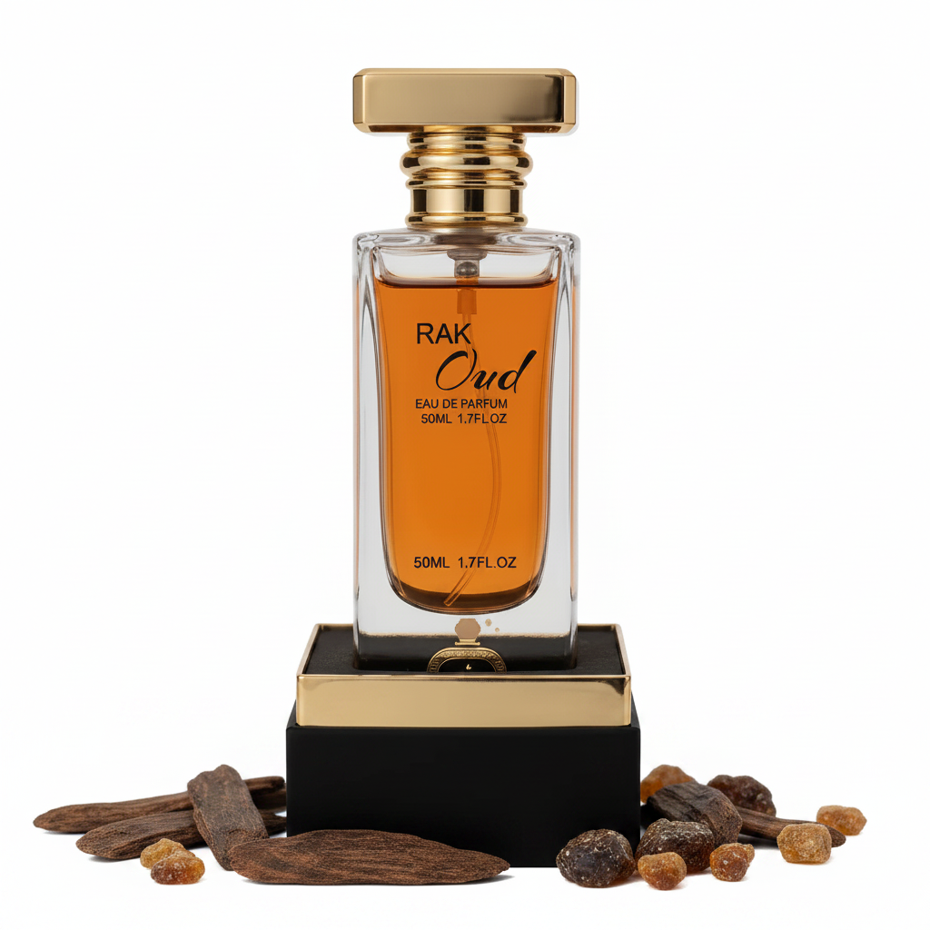 RAK Oud Eau de Parfum 50ml by BOON Perfumes – authentic Arabian oud fragrance available in Czech Republic
