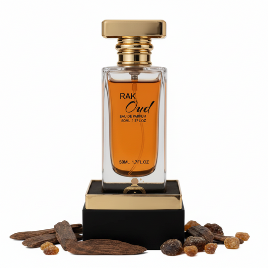 RAK Oud Eau de Parfum 50ml by BOON Perfumes – authentic Arabian oud fragrance available in Czech Republic
