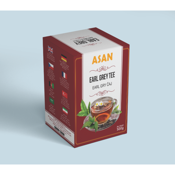 ASAN Earl Grey čaj 500 g | Nejlepší z přírody  ASAN Earl Grey Tea 500 g | Nature's Best