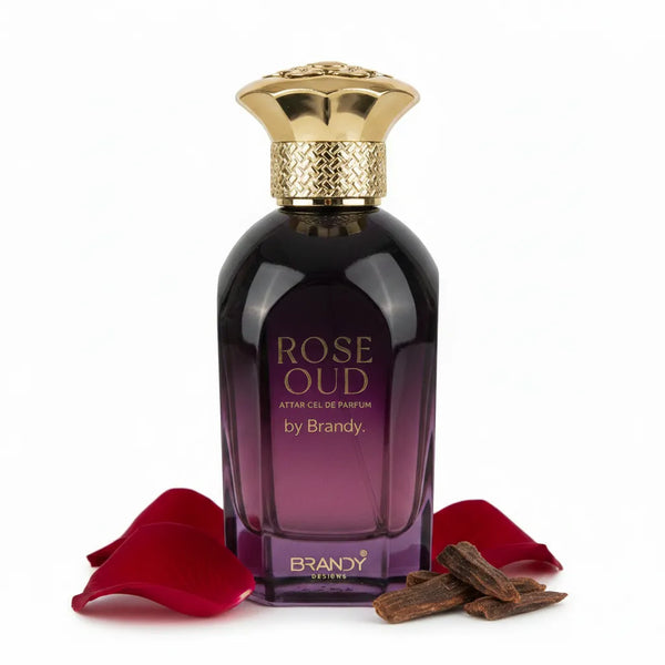 Rose Oud Attar Cel de Parfum by Brandy 100ml – rich oriental rose and oud fragrance available in Czech Republic
