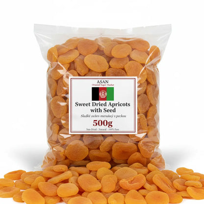 Sweet Dried Apricots with Seed (500g)