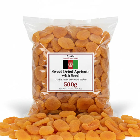 Sweet Dried Apricots with Seed (500g)