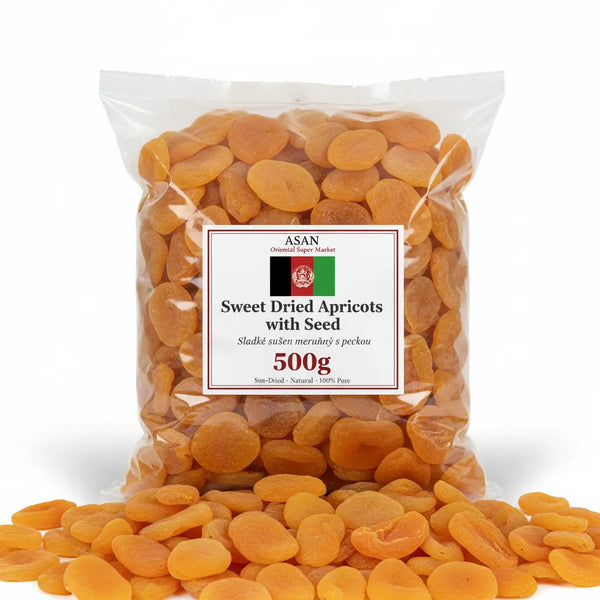 Sweet Dried Apricots with Seed (500g)